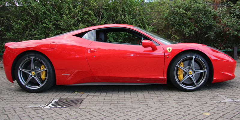 Ferrari Hire. Hire this Ferrari 458 Italia